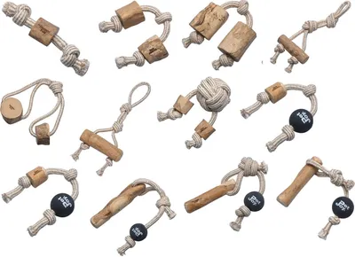 Produktbild von Pet-Joy Products DoggyToy Woodies Kauspielzeug aus Kaffeewurzel, Motiv:N1