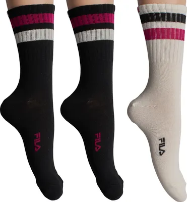 Produktbild von Fila 3er-Pack lange Baumwollsocken F3609 für Damen und Herren