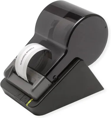 Produktbild von Kompakter, intelligenter Thermodrucker für schnelle Büroausdrucke, schwarz