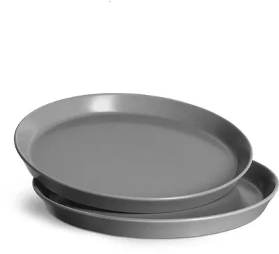 Obrázok produktu pre SPRINGLANE Raňajkový tanier Ø 19 cm, sada 2 ks Sweet Scandi z keramiky, antracitová farba, vhodný do umývačky riadu, vhodný do rúry a mikrovlnnej rúry