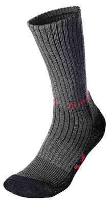 Produktbild von Sir Safety Trekkingsocken atmungsaktiv mit verstärkter Sohle 10 Paar, 39, DUNKELGRAU