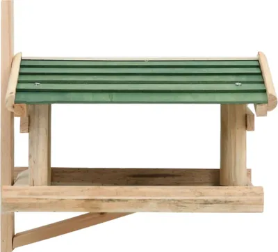 Obrázek produktu pro vidaXL Krmítko pro ptáky z masivního dřeva 35x29,5x21 cm