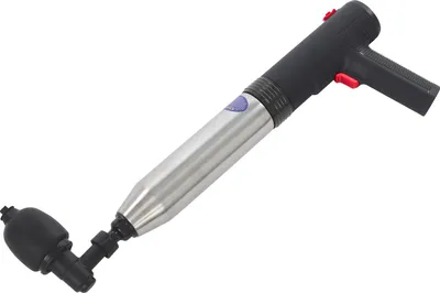 Immagine prodotto di Idropulitrice elettrica - Sturalavandini - Aria ad alta pressione - Batteria da 1500 mAh - 100-240 V - 45×16 cm - ABS e acciaio inox - Nero
