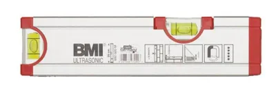 Produktbild von BMI Wasserwaage ULTRASONIC ohne / mit Magnet