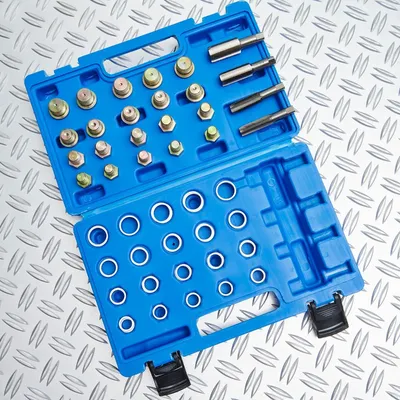 Produktbild von 64-teiliger Reparatursatz für Ölablassschrauben