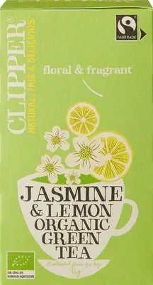 Productafbeelding van Clipper Groenethee Jasmine & Lemon (20 zakjes)