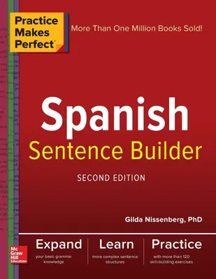 Produktbild von Practice Makes Perfect Spanish Sentence Builder, Second Edition