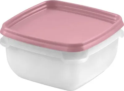 Image de Boîtes Congélation 0,3l Roses (lot De 6) Conservation Alimentaire Pratique Et Colorée - Générique