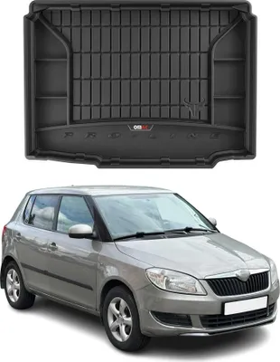 Obrázok produktu pre OMAC gumová vložka do kufra pre Škoda Fabia 2006-2014 TPE vložka do kufra čierna