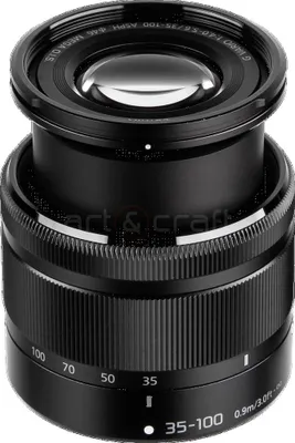Productafbeelding van Panasonic Lumix G Vario 35-100mm f 4 0-5 6 ASPH - Zwart