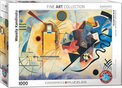 Produktbild von Gelb Rot Blau von Wassily Kandinsky 1000 Teile