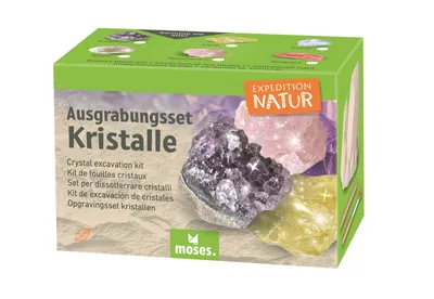 Produktbild von MOSES Expedition Natur Ausgrabungsset Kristalle