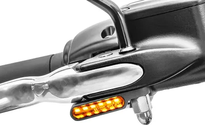 Image de Clignotant LED teinté universel pour guidon avec homologation E