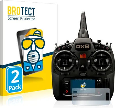 Produktbild von 2x BROTECT Schutzfolie für Spektrum DX9 Displayschutz Displayschutzfolie Folie Matt Entspiegelungsfolie
