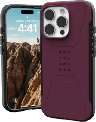 Immagine prodotto di Custodia Uag Civilian Magsafe per Iphone 16 Pro - Rosso