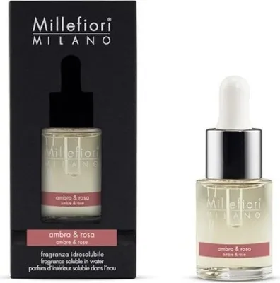 Produktbild von Millefiori Milano Fragrance Soluble in Water Ambra & Rosa 15 ml