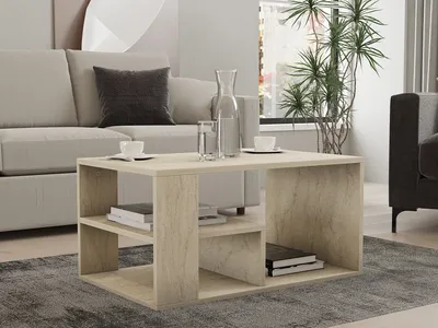 Produktbild von Skye Decor, Eros - Travertine, Couchtische, Travertin, 80 x 50 x 40 cm
