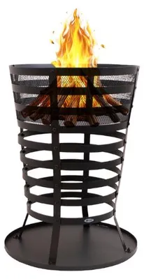 Produktbild von HEAT Mandal Feuerkorb mit Bodenplatte