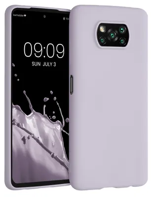 Produktbild von kwmobile Handyhülle für Xiaomi Poco X3 NFC / Poco X3 Pro Hülle - TPU Case - Kabelloses Laden - Schutzhülle Cover in Lavendel