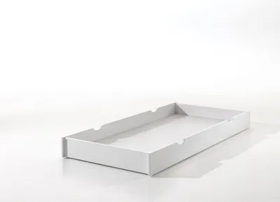 Produktbild von Bettschublade Karalynn 199x94x19 Bettschubkasten MDF Weiß