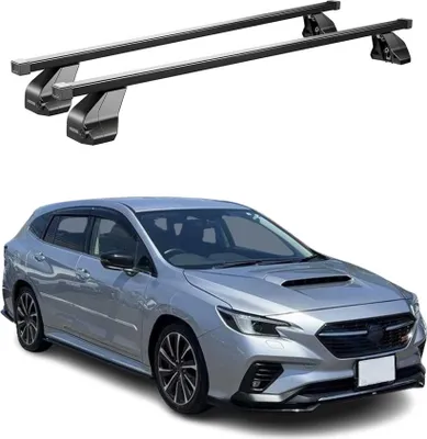 Produktbild von Menabo Dachträger Grundtäger für Subaru Levorg 2015-2025 75kg Stahl Schwarz 2x
