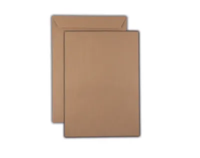 Produktbild von Kaenguruh B4-Versandtasche, mit Haftklebung Abdeckstreifen Natron / Recycling braun 120 g