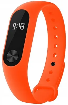 Zdjęcie produktu dla Opaska / pasek ChronSmarta do smartband'a Xiaomi Mi Band 2 (Pomarańczowy)
