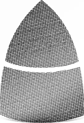 Produktbild von MENZER Net Klett-Schleifgitter, 93 / 62 x 102 mm, f. Deltaschleifer, Siliciumcarbid (25 Stk.) K100