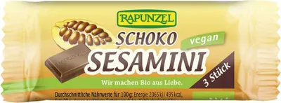 Immagine prodotto di Cioccolato Sesamini 27g