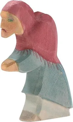 Produktbild von Ostheimer Holzfigur Hexe Unikat H 13 cm