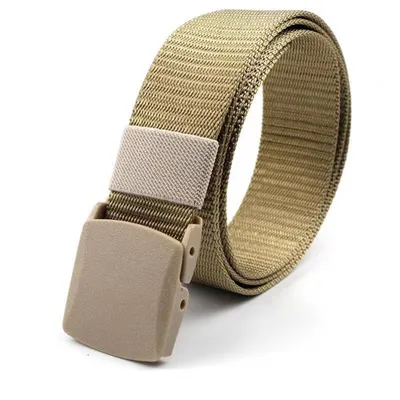 Produktbild von Nylon Canvas Guertel Beige