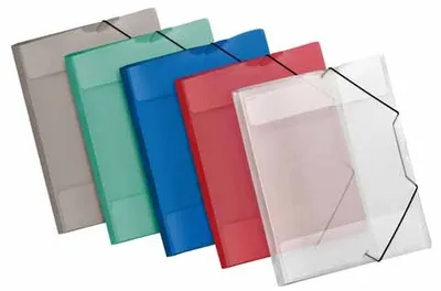 Produktbild von Veloflex Ordnungsmappe A4 Crystal sort