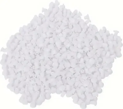 Produktbild von 120 Stück Schraubenabdeckung Weiß, Bohrloch Abdeckkappen in 4 Größen (5 mm, 6 mm, 8 mm, 10 mm), schraubenabdeckung weiss, Ideal für Schraubenabdeckung und Dübel 6mm, Selbstklebend, Weiß, Vielseitig ei