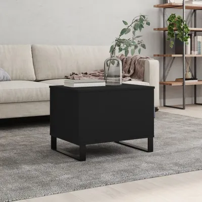 Produktbild von Couchtisch Schwarz 60x44,5x45 cm Holzwerkstoff