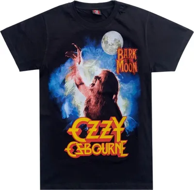 Image de Ozzy Osbourne - "Bark at the Moon" T-Shirt für Herren/Damen Uni RO2500 (S) (Schwarz)