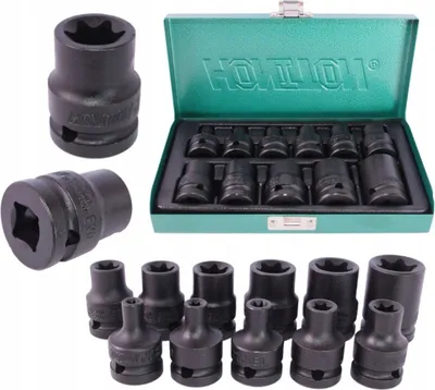 Produktbild von Honiton Schlageinsätze 1/2" 11Cz. Torx E6-E24 H4111