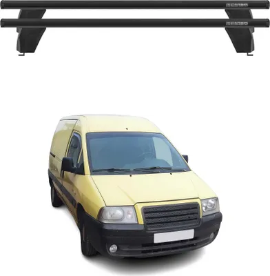 Produktbild von OMAC  Menabo Dachträger Grundträger für Citroen Jumpy I 1995-2006 Alu Schwarz