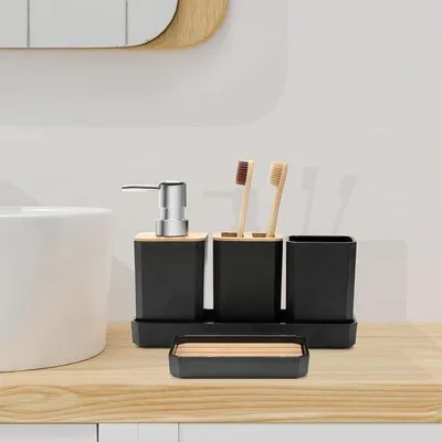 Produktbild von Famanu Badezimmeraccessoires Set - 5-teilig