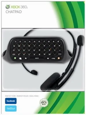 Produktbild von XBOX360 Messenger Kit Tastatur (schwarz)
