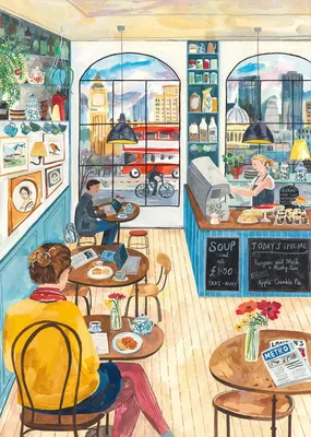 Immagine prodotto di Pieces & Peace - Puzzle London Cafe - 2000 pezzi