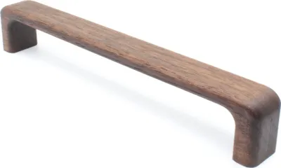 Obrázok produktu pre BA 224mm skrinkové madlo, masívne orechové skrinkové madlo, dverové madlo
