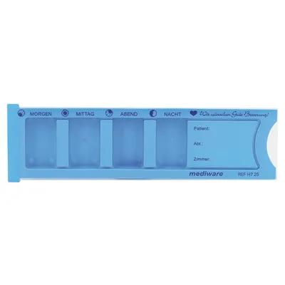 Produktbild von Medikamenten-Dispenser, blau | Stück (1 Stück)