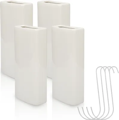 Image de Fiqops 4 vaporisateurs 400ml humidificateur chauffage céramique blanc eau vaporisateur d'eau