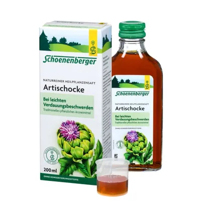 Image de Jus de plantes médicinales - Artichaut 200ml
