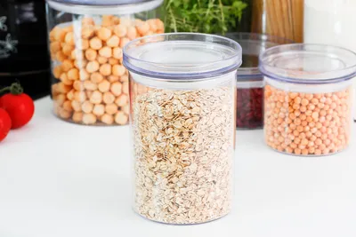 Obrázek produktu pro plast team suchý skladovací box Stockholm 1,0 litru kulatý průhledný