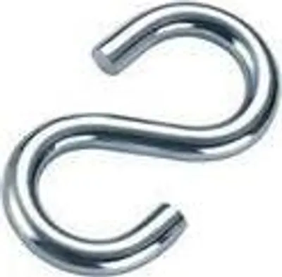 Produktbild von S-Haken 5 x 50 mm, A2 Edelstahl / Packung 25 Stück