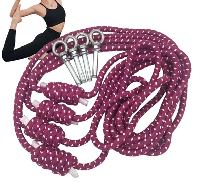 Image de Corde de yoga pour les exercices de flexibilité
