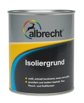 Produktbild von Albrecht Isoliergrund 750 ml weiß
