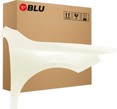 Produktbild von BLU Kotflügel Passend für Skoda Superb II 3T LIFT LB9A Rechts Weiss CandyWeiss | 2013-2015 | Vorderseite Vorne | Lackiert | Einbaufertig