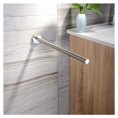 Produktbild von Handtuchhalter aus Edelstahl für die Wandmontage gebürstet 40 cm